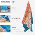 Günstige Sublimation Customized Microfaser Beach Handtuch